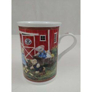 Boyds Bear Collector Mugs Family Farm Danbury Mint Coffee Cup